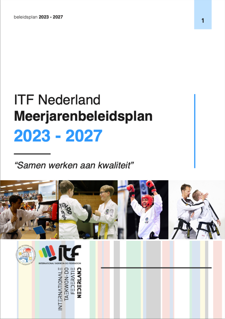 Cover Beleidsplan ITF Nederland 2023-2027
