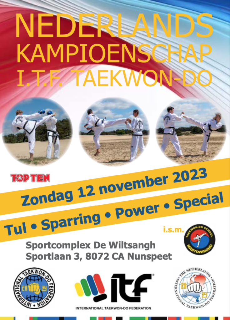 NK ITF Taekwon-Do Nunspeet